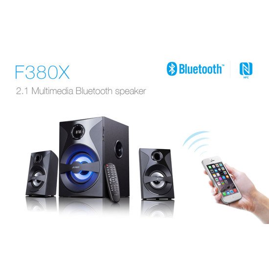 Тонколони Fenda F&D F380X 2.1 Bluetooth Тонколони Fenda F&D F380X 2.1 Bluetooth