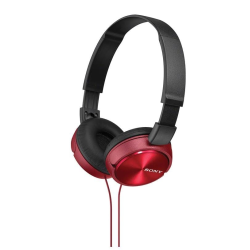 Слушалки | Sony Headset MDR-ZX310 red