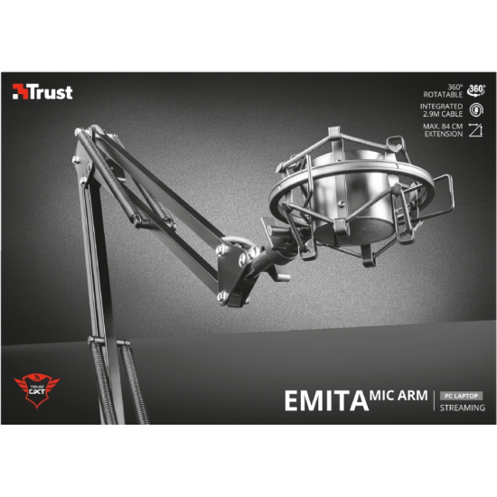 Стойка | TRUST GXT 253 Emita Microphone Arm Стойка | TRUST GXT 253 Emita Microphone Arm