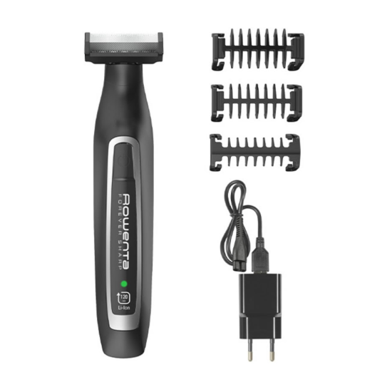 Машинка за подстригване | Rowenta TN6000F5 | Hybrid Forever Sharp black | beard | waterproof 3-in-1 | self-sharpening blades | 100% stainless steel | 120min autonomy | charging time 1h30min | 3 combs | cleaning brush & oil Машинка за подстригване | Rowenta TN6000F5 | Hybrid Forever Sharp black | beard | waterproof 3-in-1 | self-sharpening blades | 100% stainless steel | 120min autonomy | charging time 1h30min | 3 combs | cleaning brush & oil