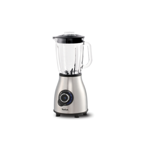 Блендер | Tefal BL850D38 | Mastermix Premium Blender | 1400 W | Thermo jug of impact glass | Total capacity: 2.2l | Number of knives: 6 | Silver Блендер | Tefal BL850D38 | Mastermix Premium Blender | 1400 W | Thermo jug of impact glass | Total capacity: 2.2l | Number of knives: 6 | Silver