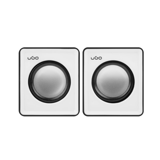 Тонколони | uGo Speakers 2.0 office 6W RMS Black-white Тонколони | uGo Speakers 2.0 office 6W RMS Black-white