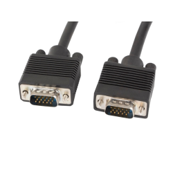 Кабел | Lanberg VGA M/M cable 3m dual-shielded | 2x ferrite | black