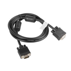 Кабел | Lanberg VGA M/M cable 3m dual-shielded | 2x ferrite | black