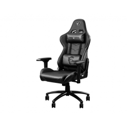 Стол | MSI MAG CH120 I | Adjustable Back Angle 90° - 180° | 4D Adjustable Armrests | PVC Leather | High Density Mould Shaping Foam | Ergonomic headrest pillow and lumbar | Gas Lift Class-4 | 75mm Wheels | up to 150 KG | Steel Frame | Black and Grey 
