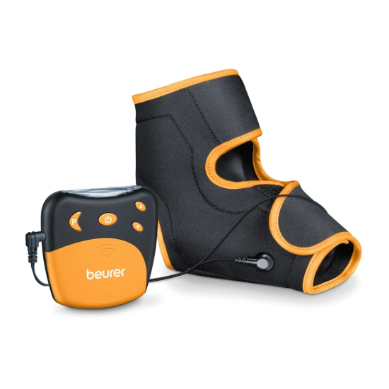 Масажор | Beurer EM 27 Ankle TENS; Pain therapy; 4 programs; water contact electrodes; ankle size 18-31 cm; adjustable intensity; countdown function Масажор | Beurer EM 27 Ankle TENS; Pain therapy; 4 programs; water contact electrodes; ankle size 18-31 cm; adjustable intensity; countdown function