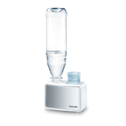 Овлажнител на въздух | Beurer LB 12 mini air humidifier; for travelling; Works with standard plastic water bottle; 80 ml/hour; 20m2