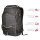 Раница | TRUST GXT 1255 Outlaw 15.6'' Gaming Backpack- black Раница | TRUST GXT 1255 Outlaw 15.6'' Gaming Backpack- black