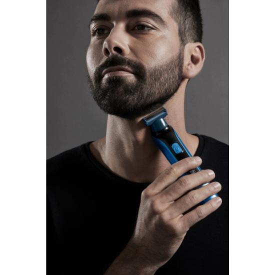 Тример | Rowenta TN6200F4 | Hybrid Forever Sharp Blue Expert | beard | cordless | waterproof 3-in-1 | self-sharpening blades | 100% stainless steel | minimum cutting length 0.4mm | precision setting 1mm | beard blade size 32mm | 120min autonomy | ch Тример | Rowenta TN6200F4 | Hybrid Forever Sharp Blue Expert | beard | cordless | waterproof 3-in-1 | self-sharpening blades | 100% stainless steel | minimum cutting length 0.4mm | precision setting 1mm | beard blade size 32mm | 120min autonomy | ch