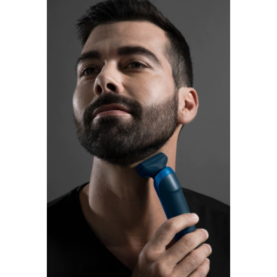 Тример | Rowenta TN6200F4 | Hybrid Forever Sharp Blue Expert | beard | cordless | waterproof 3-in-1 | self-sharpening blades | 100% stainless steel | minimum cutting length 0.4mm | precision setting 1mm | beard blade size 32mm | 120min autonomy | ch Тример | Rowenta TN6200F4 | Hybrid Forever Sharp Blue Expert | beard | cordless | waterproof 3-in-1 | self-sharpening blades | 100% stainless steel | minimum cutting length 0.4mm | precision setting 1mm | beard blade size 32mm | 120min autonomy | ch
