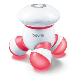 Масажор | Beurer MG 16 mini massager; Vibration massage; Use for back | neck | arms and legs; LED light; red