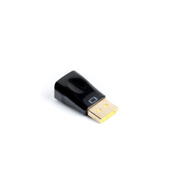 Адаптер | Lanberg adapter displayport 1.1 -> VGA 15 pin | black