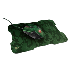 Комплект | TRUST GXT 781 Rixa Camo Gaming Mouse & Mouse Pad