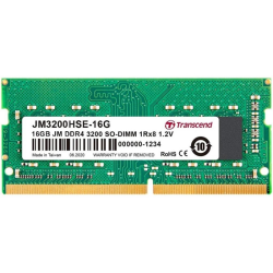 Памет | Transcend 16GB JM DDR4 3200Mhz SO-DIMM 1Rx8 2Gx8 CL22 1.2V