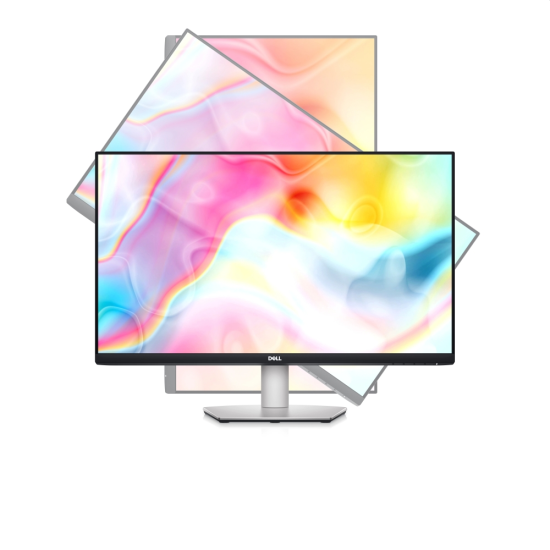Монитор | Dell S2722DC | 27" IPS Anti-Glare | White LED | 4ms | 1000:1 | 350 cd/m2 | QHD 2560x1440 | 99% sRGB | AMD FreeSync | HDMI | DisplayPort | USB-C | USB 3.2 hub | Speakers | Height Adjustable | Pivot | Swivel | Tilt | Black Монитор | Dell S2722DC | 27" IPS Anti-Glare | White LED | 4ms | 1000:1 | 350 cd/m2 | QHD 2560x1440 | 99% sRGB | AMD FreeSync | HDMI | DisplayPort | USB-C | USB 3.2 hub | Speakers | Height Adjustable | Pivot | Swivel | Tilt | Black