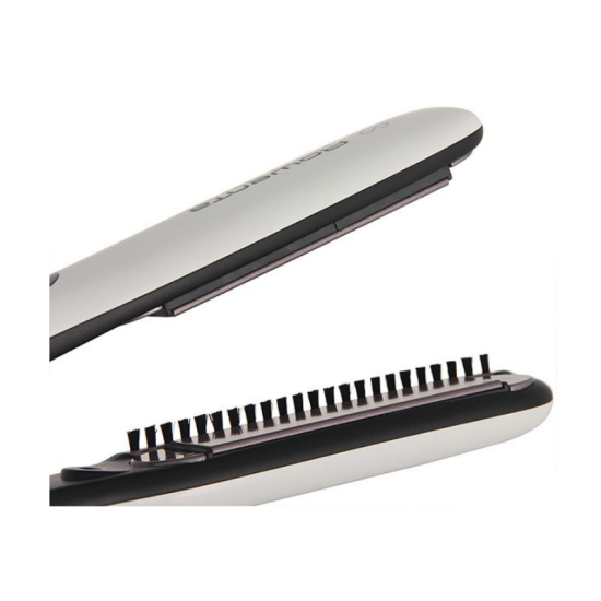 Преса | Rowenta SF7510F0 | Brush&Straight Premium Care | LCD display | 130 - 200 ° C | Replaceable Plates | Ionizer | Cover type: Cashmere Keratin | Warm-up time: 15 sec | White / Purple Преса | Rowenta SF7510F0 | Brush&Straight Premium Care | LCD display | 130 - 200 ° C | Replaceable Plates | Ionizer | Cover type: Cashmere Keratin | Warm-up time: 15 sec | White / Purple