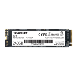 Твърд диск | Patriot P310 240GB M.2 2280 PCIE