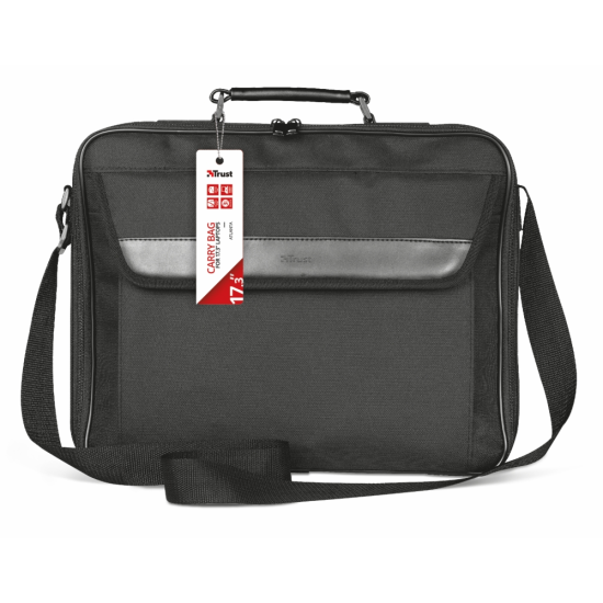Чанта | TRUST Atlanta Carry Bag for 17.3" laptops - black Чанта | TRUST Atlanta Carry Bag for 17.3" laptops - black