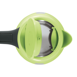 Електрическа кана | Bosch TWK7506 | Plastic kettle | cordless | 1850-2200 W | 1.7 l capacity | automatic switch off | matcha green/black grey
