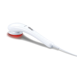 Масажор | Beurer MG 21 infrared massager; Soothing vibration massage; Infrared heat;2 function levels; 3 interchangeable massage attachments