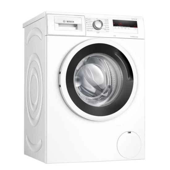 Пералня | Bosch WAN24164BY SER4 Washing machine 8kg | 1200 rpm | 55/76dB | white-black grey door Пералня | Bosch WAN24164BY SER4 Washing machine 8kg | 1200 rpm | 55/76dB | white-black grey door