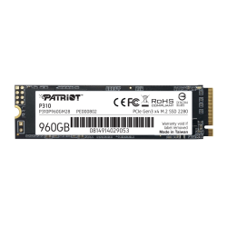 Твърд диск | Patriot P310 960GB M.2 2280 PCIE