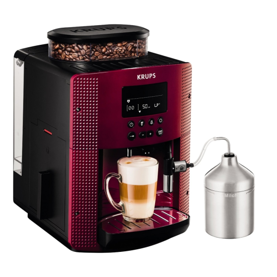 Кафемашина | Krups EA816570 | Espresseria Automatic | Display red + XS6000