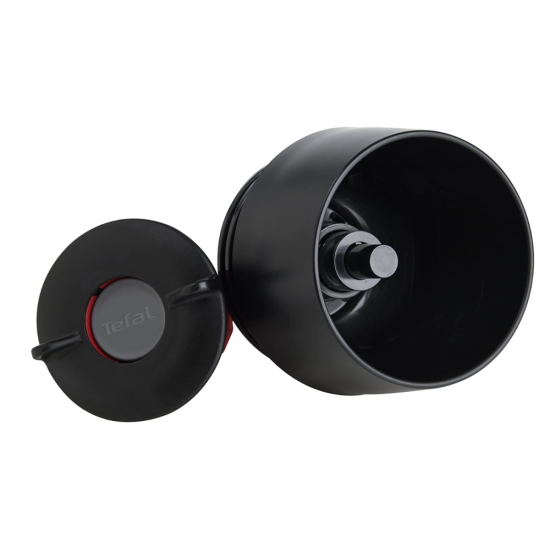 Термочаша | Tefal K3081214 TRAVEL MUG GR 0.5L black slv TEF