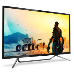 Монитор | Philips 436M6VBPAB | 43" Wide MVA LED | 4 ms | 4000:1 | 50M:1 DCR | 720/1000 cd/m2 | 3840x2160@60Hz | Adaptive Sync | 1xUSB-C/2xUSB 3.0 | HDMI | DP | Headphone Out | Speakers | Black