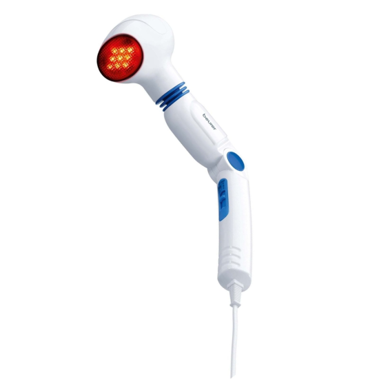 Масажор | Beurer MG 40 infrared massager; Soothing vibration massage; Rotating massage head and 3-way adjustable handle; Infrared heat; 3 function levels; 4 interchangeable massage attachments Масажор | Beurer MG 40 infrared massager; Soothing vibration massage; Rotating massage head and 3-way adjustable handle; Infrared heat; 3 function levels; 4 interchangeable massage attachments