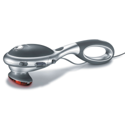 Масажор | Beurer MG 70 infrared massager; Tapping massage; 2 function levels; 2 interchangeable massage attachments; removable handle