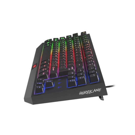 Клавиатура | Fury Gaming kayboard | Hurricane TKL | rainbow backlight | US layout Клавиатура | Fury Gaming kayboard | Hurricane TKL | rainbow backlight | US layout