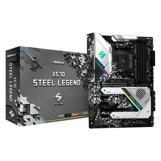 Дънна платка | Asrock X570 Steel Legend Дънна платка | Asrock X570 Steel Legend