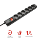 Филтър | TRUST 6-Port Surge Guard EU Филтър | TRUST 6-Port Surge Guard EU