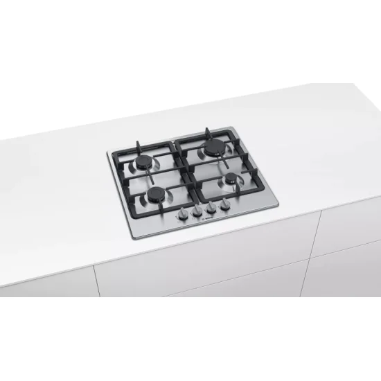 Готварски плот | Bosch PGP6B5B90 SER4; Economy; Gas/electric cooktop | inox Готварски плот | Bosch PGP6B5B90 SER4; Economy; Gas/electric cooktop | inox