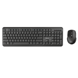 Комплект | TRUST ODY Wireless Keyboard & Mouse BG Layout