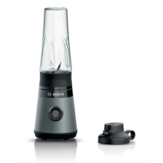 Блендер | Bosch MMB2111S | Blender VitaPower Series 2 | 0,6 L | 450 W | ToGo bottle from Tritan | Grey Блендер | Bosch MMB2111S | Blender VitaPower Series 2 | 0,6 L | 450 W | ToGo bottle from Tritan | Grey