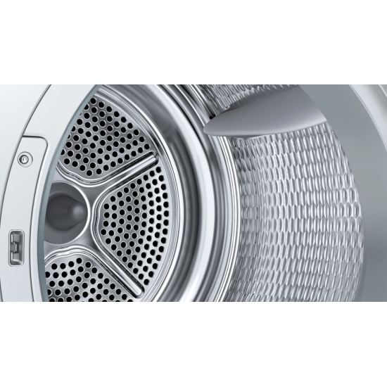 Сушилня | Bosch WTH85220BY | SER4 Tumble dryer with heat pump 8kg A++ 65dB EasyClean | black-black grey door | drain kit acc. WTZ1110 Сушилня | Bosch WTH85220BY | SER4 Tumble dryer with heat pump 8kg A++ 65dB EasyClean | black-black grey door | drain kit acc. WTZ1110