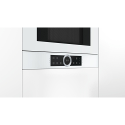 Микровълнова печка | Bosch BFL634GW1 | Built-in microwave | left opening | white