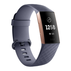 Фитнес гривна | Fitbit Charge 3 Rose Gold Blue Grey