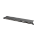 Пач панел | Lanberg patch panel 24 port 0.5U CAT.6 shielded | black