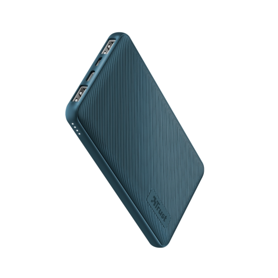 Външна батерия | TRUST Primo Fast Ultra-thin Powerbank 10000 mAh Blue Външна батерия | TRUST Primo Fast Ultra-thin Powerbank 10000 mAh Blue