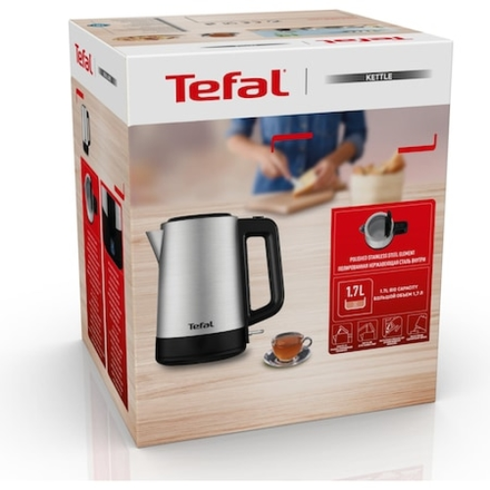 Електрическа кана | Tefal BI520D10 | Equinox kettle 1.7L | 2400W | inox Електрическа кана | Tefal BI520D10 | Equinox kettle 1.7L | 2400W | inox