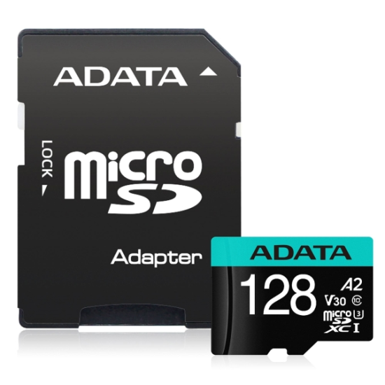 Памет | Adata 128GB MicroSDXC UHS-I U3 V30S A2