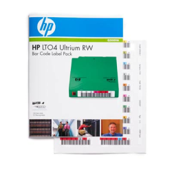 Консуматив | HP LTO4 Ultrium RW Bar Code label pack