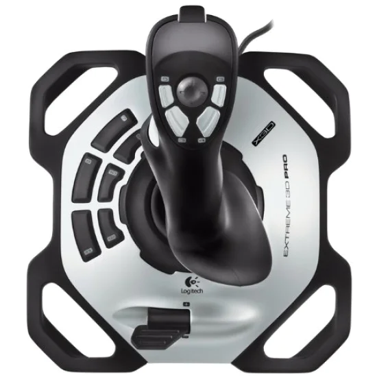 Джойстик | Logitech G Extreme 3D Pro Joystick | Twist Rudder Control | 12 Programmable Buttons | 8-Way Hat Switch Джойстик | Logitech G Extreme 3D Pro Joystick | Twist Rudder Control | 12 Programmable Buttons | 8-Way Hat Switch