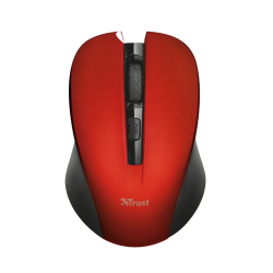 Мишка | TRUST Mydo Silent Wireless Mouse RED