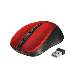 Мишка | TRUST Mydo Silent Wireless Mouse RED