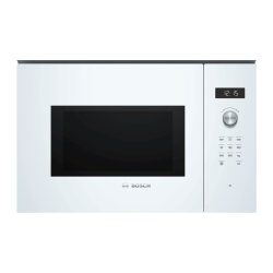 Микровълнова печка | Bosch BFL554MW0 SER6; Comfort; Built-in microwave | 25l | AutoPilot 7 | LED light | left hinge | white