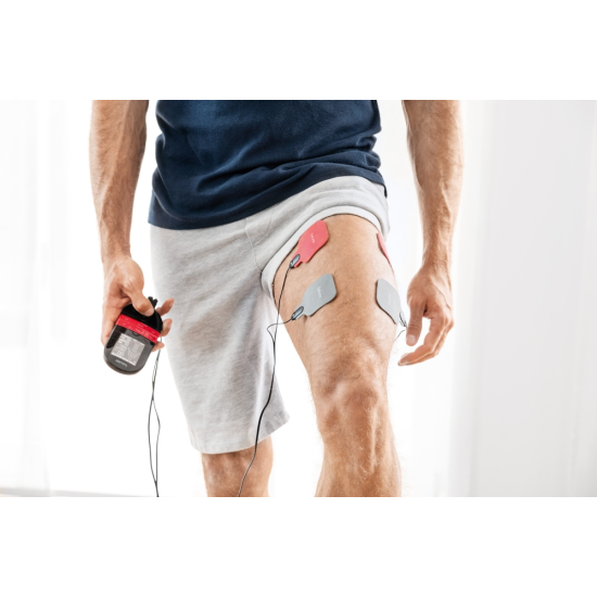 Масажор | Beurer EM 59 Digital TENS/EMS device with heat function | Pain therapy | Muscle stimulation | Heat function | Electrode positioning indicator | 4 electrodes with gel pads | 2 separately adjustable channels | 64 pre-programmed applications Масажор | Beurer EM 59 Digital TENS/EMS device with heat function | Pain therapy | Muscle stimulation | Heat function | Electrode positioning indicator | 4 electrodes with gel pads | 2 separately adjustable channels | 64 pre-programmed applications